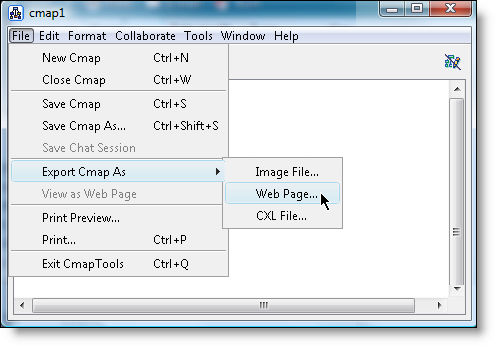 cmap export