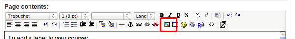 Insert image icon
