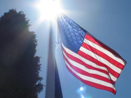 flag backlight