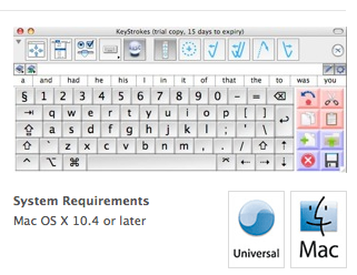 keystroke keystroke