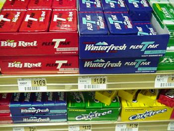 chewing gum