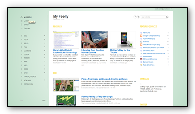 Feedly Screenshot