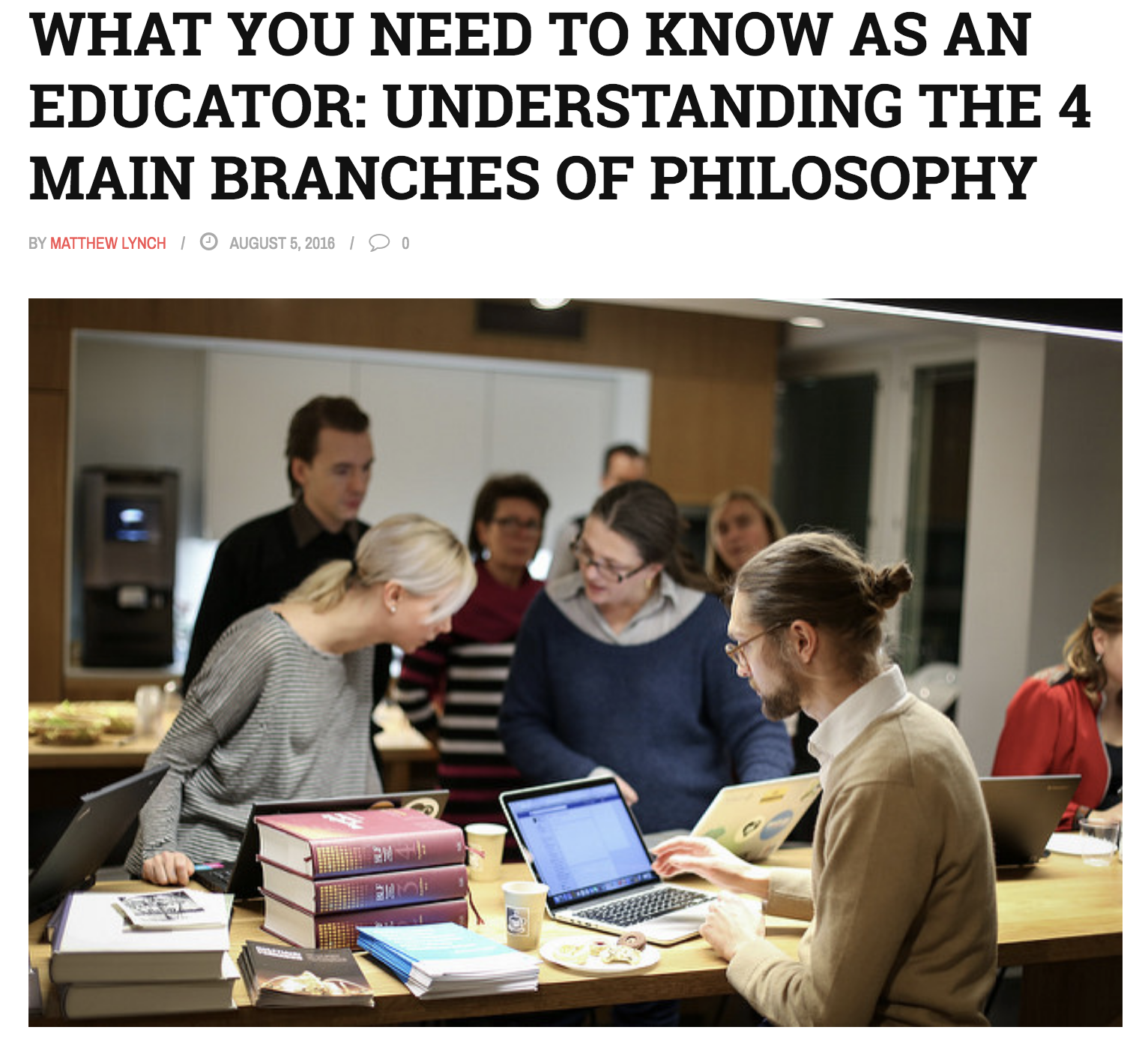 Philosophy Article